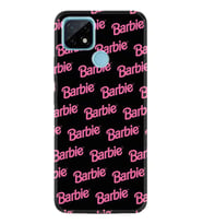 Realme C11 C21 C21Y C25Y C11 2021 Kılıf Desemli Silikon Barbie 1404