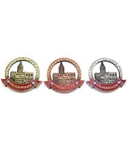 İstanbul Temalı Metal Magnet Galata Kulesi Yuvarlak Tasarım