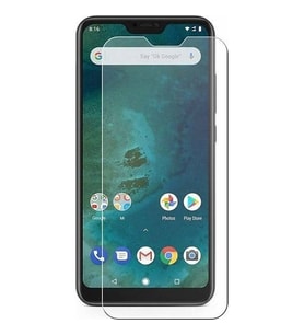 Xiaomi Mi A2 Lite Uyumlu Ekran Koruyucu Screen Protector Tempered Glass Kristal Netliğinde %100 HD Görüntü, Yüksek Kalite Kırılmaz Temperli Cam