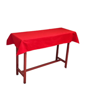 Sıra Örtüsü Pamuklu Kırmızı (40X120 cm Sıra)