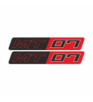 YAMAHA MT07 UYUMLU KIRMIZI 15X2 CM DAMLA STİCKER