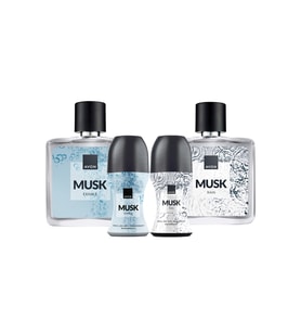 Musk Rain Musk Exhale Erkek Parfüm ve Rollon Paketi