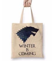 Stark Logo Game of Thrones Bez Çanta Uzun Saplı