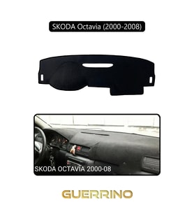SKODA Octavia (2000-2008)TORPİDO KORUMA HALISI SİYAH KENAR