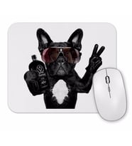 Bulldog Hangover Pug Köpek Mouse Pad