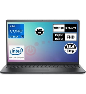 Dell Vostro 3530 Intel Core I7-1355U 32GB 1tb SSD 15.6" Fhd 120Hz Freedos Taşınabilir Bilgisayar N1601PVNB3530U 004