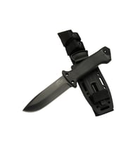 Columbia Tiger Tactical Htm 3321 A Siyah Outdoor / Survival Bıçak 27cm - Kauçuk Sap, Kılıflı, Kutulu