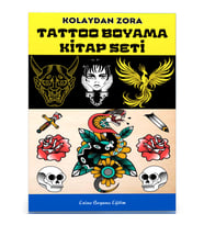 Kolaydan Zora TATTOO Boyama Kitap Seti (3 Kitap)