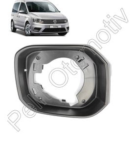 Caddy (2016-2020) Sağ Ayna Camı Çerçevesi 2K5858554