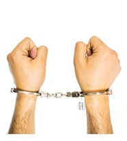 Çift Anahtarlı Polis & Asker Kelepçe (Gri)