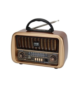 Klasik Taşınabilir Model Nostaljik Radyo