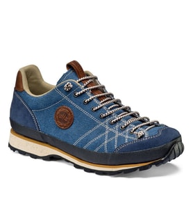Lomer Italy Bio Naturale Canvas Vibram Full Çarşaklı Erkek Ayakkabı Flag Mavi (Lacivert)
