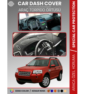 LAND ROVER FREELANDER (2006-2014) Torpido Örtüsü Torpido Koruma Tam Uyum Araca Özel Kaymaz