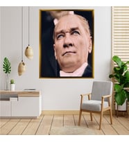 ÇERÇEVELİ ATATÜRK TABLO S694