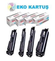 Eko Kartuş Hp CF17A Ekonomik Avantajlı 4’lü Paket (Siyah)