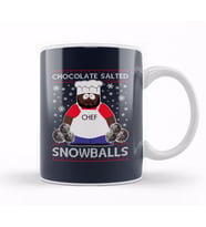 South Park Chocolate Salted Snowballs Christmas Knit Pattern Kupa Bardak Porselen