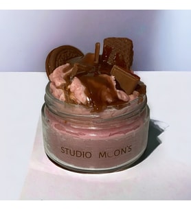 Studio Moon's Çikolata Kokulu,Çikolatalı Milkshake Mum %100 Doğal Soya Wax Mumu