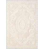Eliana Home Baskılı, Yıkanabilir Kaymaz Taban Salon Halısı LNA1678 100x150 cm (Bej)