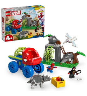 ® ǀ Marvel Spidey Ekibi Dinozor Kamyonlu Kurtarma 11199 - 4 Yaş & Üzeri Çocuklar için Yaratıcı Oyunc