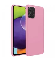 Samsung Galaxy A52 İnce Mat Silikon Kılıf Pembe