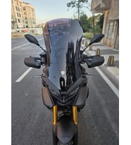 MOTOCAM Yamaha Tracer 9 GT Ön Cam 2021-2024 Model 61cm Siyah Renkli 4mm