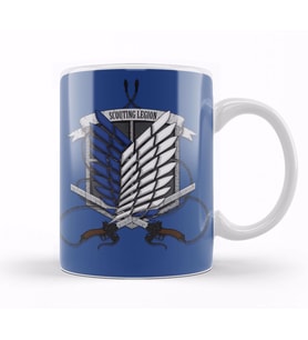 Attack On Titan Scoutıng Legıon Kupa Bardak Porselen