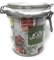 Super Terrines Klipsli/contalı Cam Kavanoz 750ml (1)