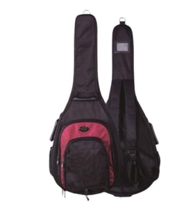 Valencia CGB1680 Klasik Gitar Kılıfı (Lüks)  600D Kumaş - Kalın Ped - Renkli Detaylar