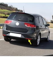 Seat Altea XL 2008-2015 Sağ Arka Tampon Reflektörü Kedi Gözü 5P8945106
