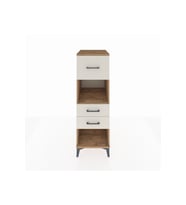 Kronos Dolap Tek Raflı 3 Çekmeceli 44x59x134 Çam-Aytaşı