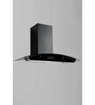 ALVEUS DAİKOSAN 70 CM SİYAH CAM DAVLUMBAZ