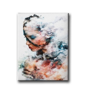 Woman Canvas Tablo MİND164