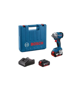 Bosch GDS 18V-350 Çift Akülü 4 Ah Darbeli Somun Sıkma Makinesi