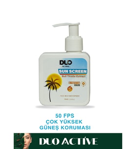UVA/UVB Fps 50 Sun Screen Cream Milk Güneş Kremi