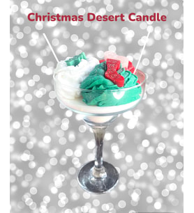 Christmas Desert Candle (amber& paçuli)
