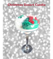 Christmas Desert Candle (amber& paçuli)