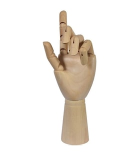 SÜDOR BS-05  AHŞAP MANKEN ÇOCUK SOL EL  18 CM