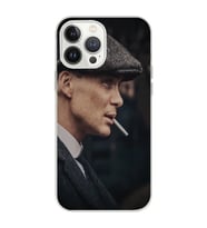 Iphone 12 PRO Uyumlu Thomas Shelby Tasarımlı Şeffaf Telefon Kılıfı