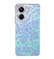 Huawei Nova 10 Se Uyumlu Kapak Nostalji Desen Tasarımlı Şeffaf Silikon Kılıf