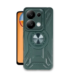 Xiaomi Redmi Note 13 4g Kılıf Lincoln Silikon - Koyu Yeşil