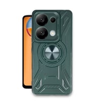 Xiaomi Redmi Note 13 4g Kılıf Lincoln Silikon - Koyu Yeşil