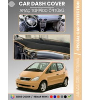 MERCEDES A CLASS W168 (1997-2004) Torpido Örtüsü Premium Kalite Torpido Koruma Özel Kesim UV Koruma