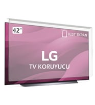 LG 42LF652V TV EKRAN KORUYUCU - LG 42" inç 106 Ekran Şeffaf Koruma paneli