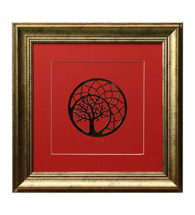 e38 EL İŞÇİLİĞİ PİRİNÇ TABLO 42*42 CM - 6450