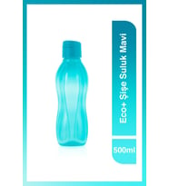 Şişe ve Matara 500ml, Kolay Açılır Kapak, Mavi, Eco Dostu