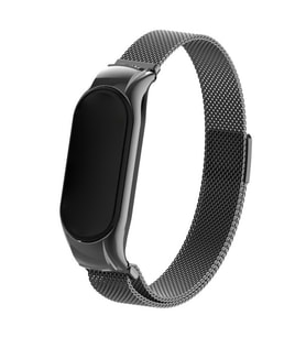 Microsonic Xiaomi Mi Band 7 Milanese Loop Kordon Siyah