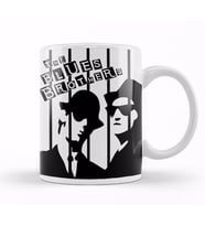 The Blues Brothers Siyah Beyaz Kupa Bardak Porselen