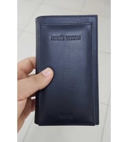 Hakiki Deri Defterli Telefonlu Notluk 710 - Siyah