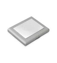 Zekupp Kalp Desenli Metal Sigara Tabakası
