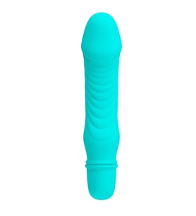 LilituShop Titreşim Özellikli Vibratör Turkuaz 13.5 cm Pretty Love